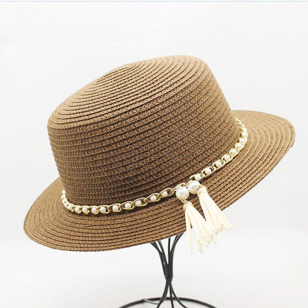 Ladies Fedoras Straw Panama Wedding Hats