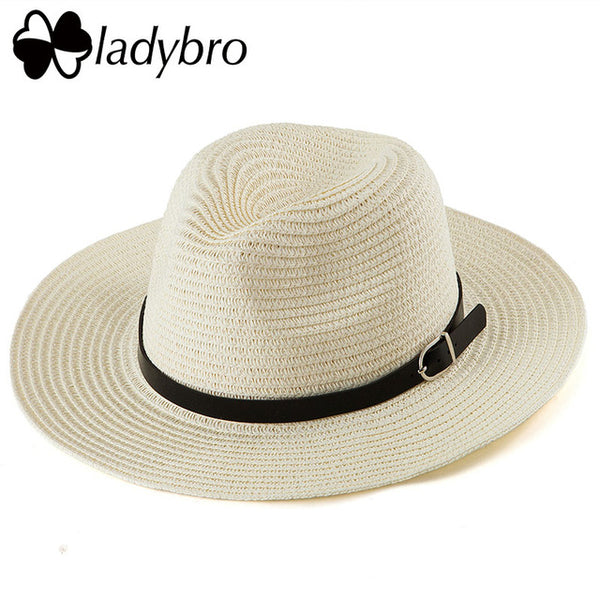 Ladybro Summer Women's  Wide Brim Beach Sun Hat