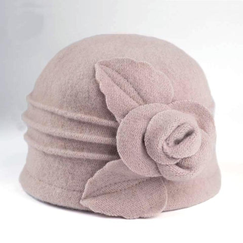 Fedora Middle aged ladies Wool Hat