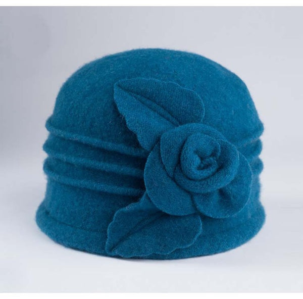 Fedora Middle aged ladies Wool Hat