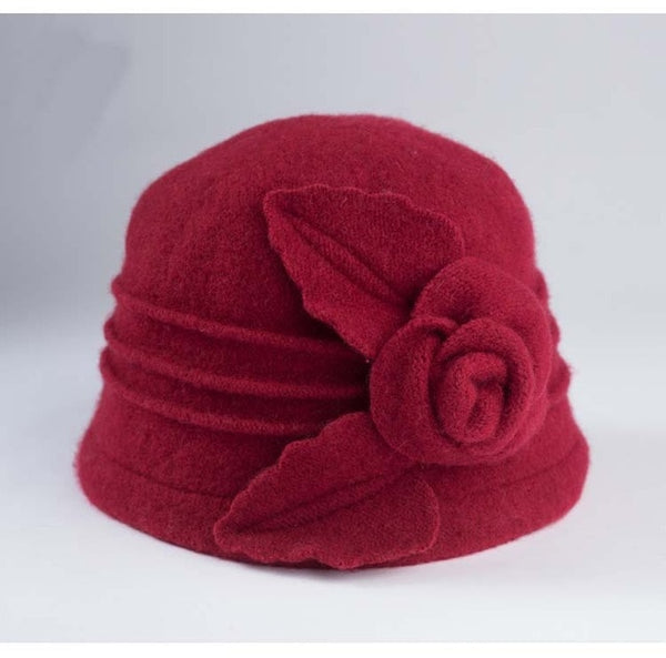 Fedora Middle aged ladies Wool Hat