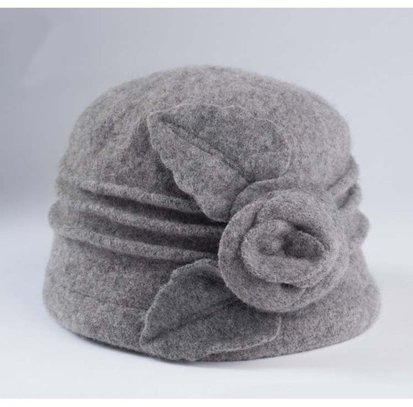 Fedora Middle aged ladies Wool Hat