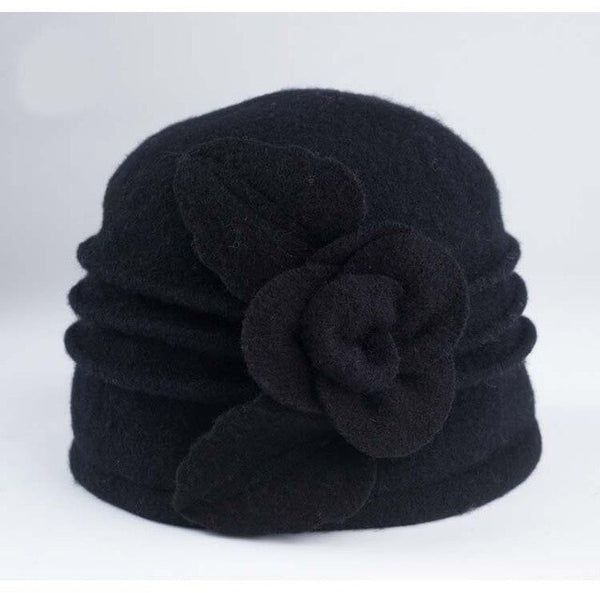 Fedora Middle aged ladies Wool Hat