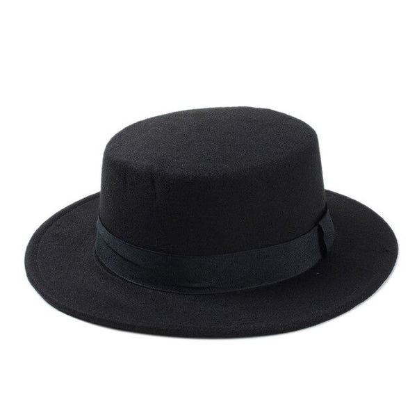 Child Kid Felt Fedora Hat For Boy Gir Flat