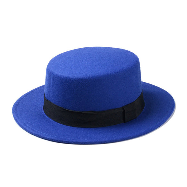 Child Kid Felt Fedora Hat For Boy Gir Flat