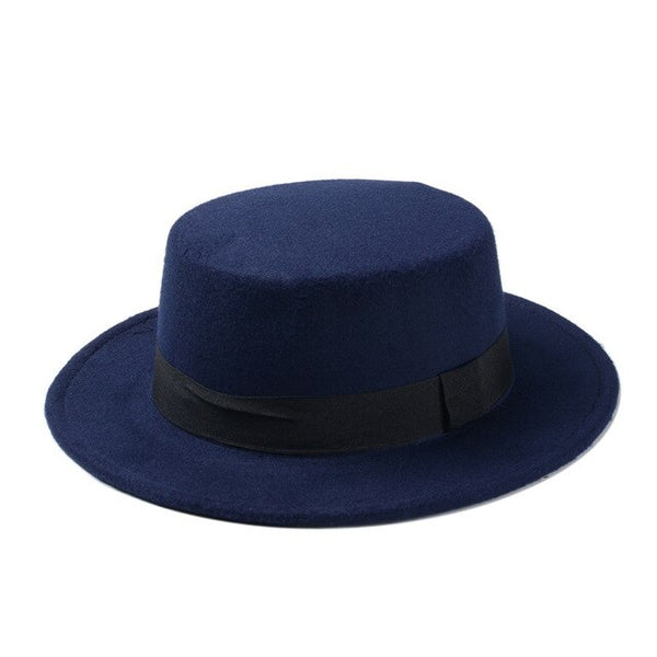 Child Kid Felt Fedora Hat For Boy Gir Flat